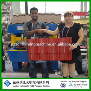 alibaba express product glazed tile roll forming machine